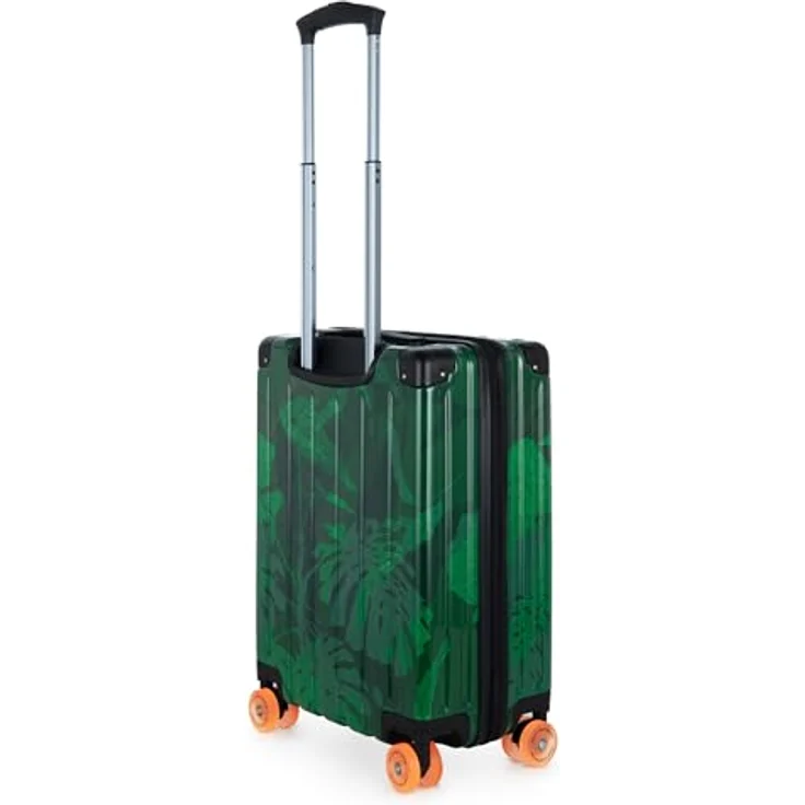 Hauptstadtkoffer Q-Damm, Handgepäckkoffer 54x37x21 cm mit TSA-Schloss, 4 Rollen, Hartschale, Floral Design, 38 Liter Volumen – Bild 5