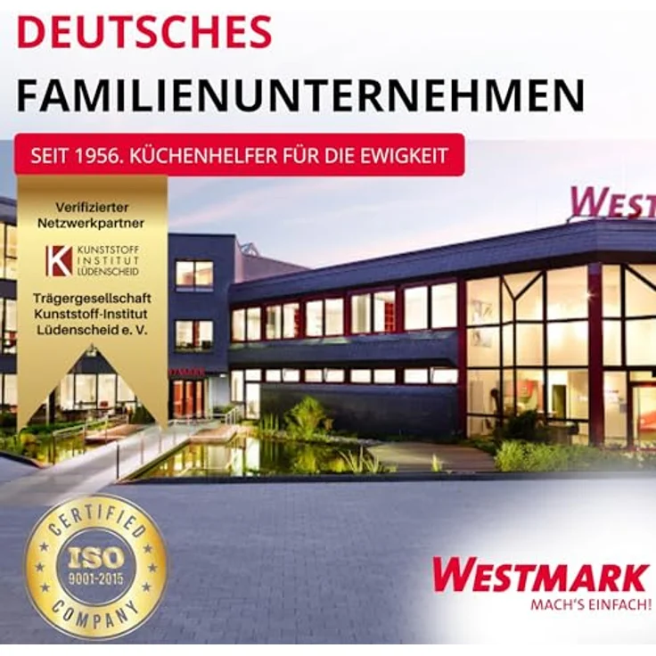 Westmark Backformwalze--roller für runde Backformen, Konisch geformt, Kunststoff, Durchmesser: 4,6 cm, Rot-Weiß, 31402270 – Bild 12