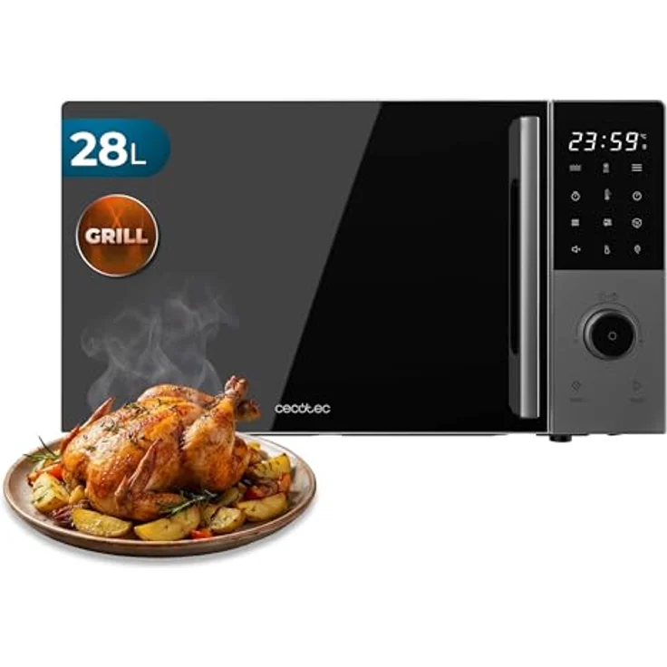 Cecotec Digitaler Mikrowellenherd Proclean 2800, 28L, 900W mit Grill und 60-Minuten-Timer – Bild 1