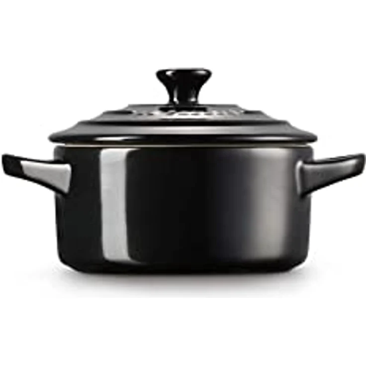 Le Creuset Mini-Cocotte schwarz 10 cm schwarz – Bild 3