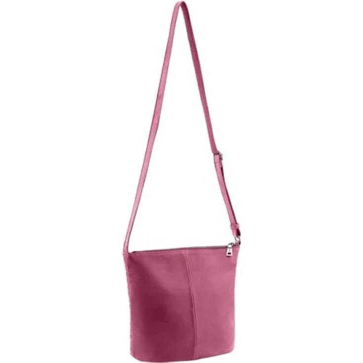 FredsBruder Gürtelinchen Umhängetasche, 100% Leder, lila, 23 cm x 15 cm x 24 cm – Bild 2