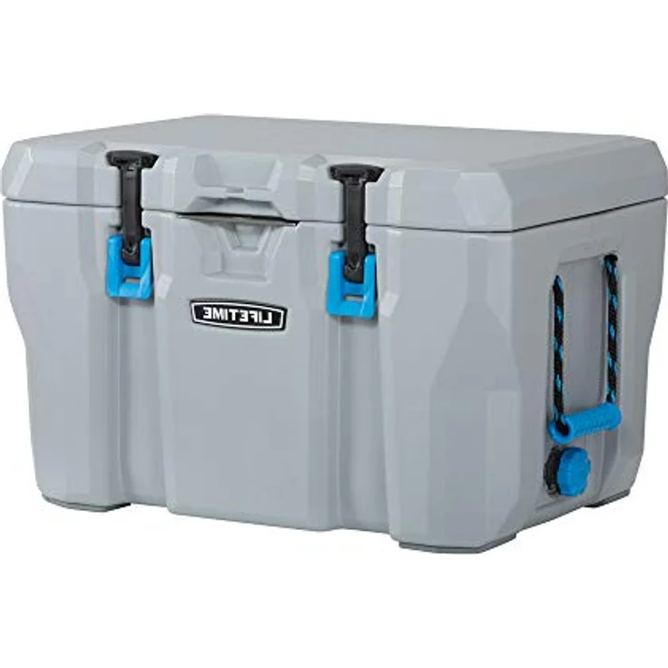 Lifetime passive Kühlbox und Campingbox, 55 x 33 x 32 cm, 52 L, grau – Bild 2