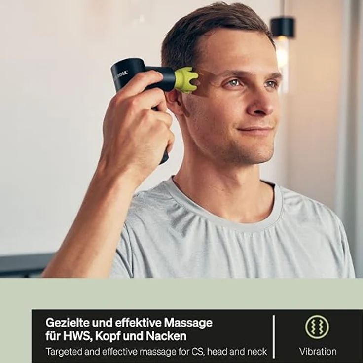 BLACKROLL® SOFT PEAKS, FASCIA GUN Aufsatz für sensitive Massage an Kopf, Kiefer und Gelenken, aus extraweichem Silikon – Bild 3