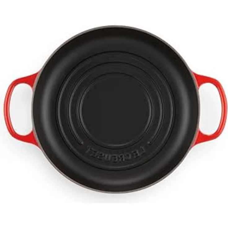 Le Creuset Signature Brot Bräter aus Gusseisen, 24cm, kirschrot – Bild 4