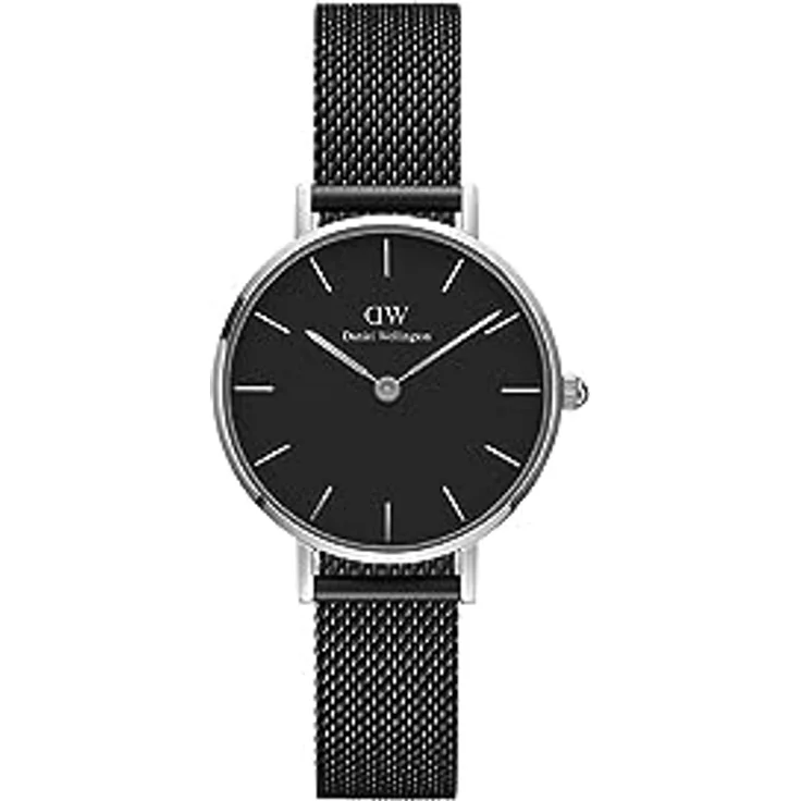 Daniel Wellington Petite Uhr 28mm Stainless Steel (316L) Silver, Japanese Quartz Movement, bis 3ATM