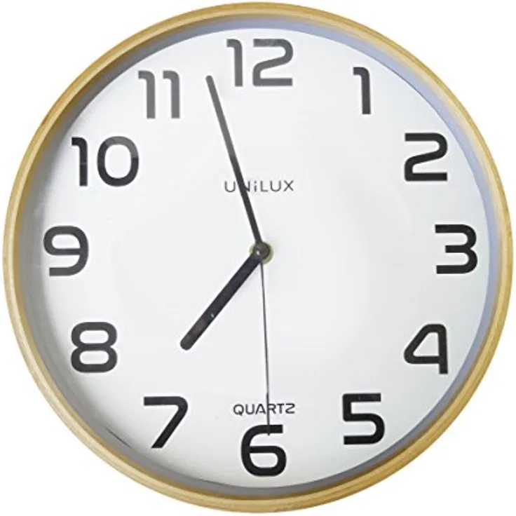 Unilux Wanduhr Baltic, 31,5cm, Holz - Preisvergleich
