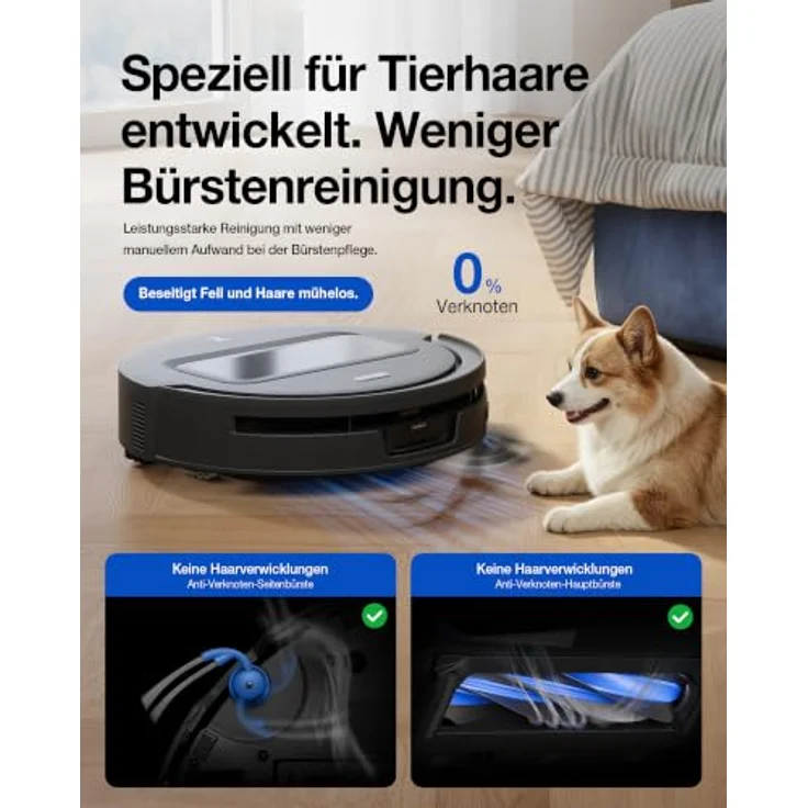 Ecovacs Deebot T90 Max Pro Omni EU, Roboter Staubsauger mit OZMO ROLLER 3.0 und TruEdge 3.0 Kantenreinigung – Bild 5