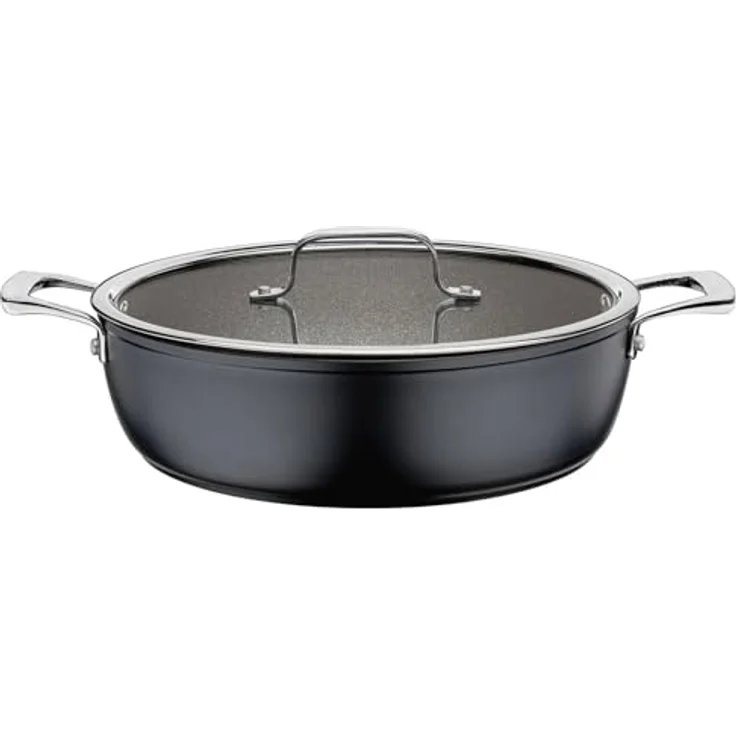 Spring Meridan Intense Pro Antihaft-Kasserolle aus recyceltem Aluminium mit Deckel, 27,9 cm, professionelle Qualität 4 Quart, Vollinduktionsboden – Bild 1