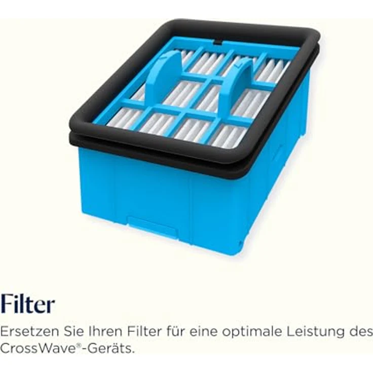 Bissell 4076, Set, Cycle-Reinigungsmittel & 2 × FreshStart Filter, Für CrossWave, OmniForce Edge, OmniFind Modelle 3912, 3999, 4000, 4006, 4007, 4008, 4017, 4087, Blau, Schwarz, Grau, Weiß - Optimiert die Reinigungsleistung und Lebensdauer, selbstreinigender Zyklus – Bild 3