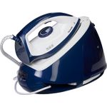 Hanseatic Dampfbügelstation HIS1565BLD, 6,5 bar Dampfdruck, max. 300g/min Dampfmenge, 1,5L Wassertank, betriebsbereit in 60s, blau/weiß