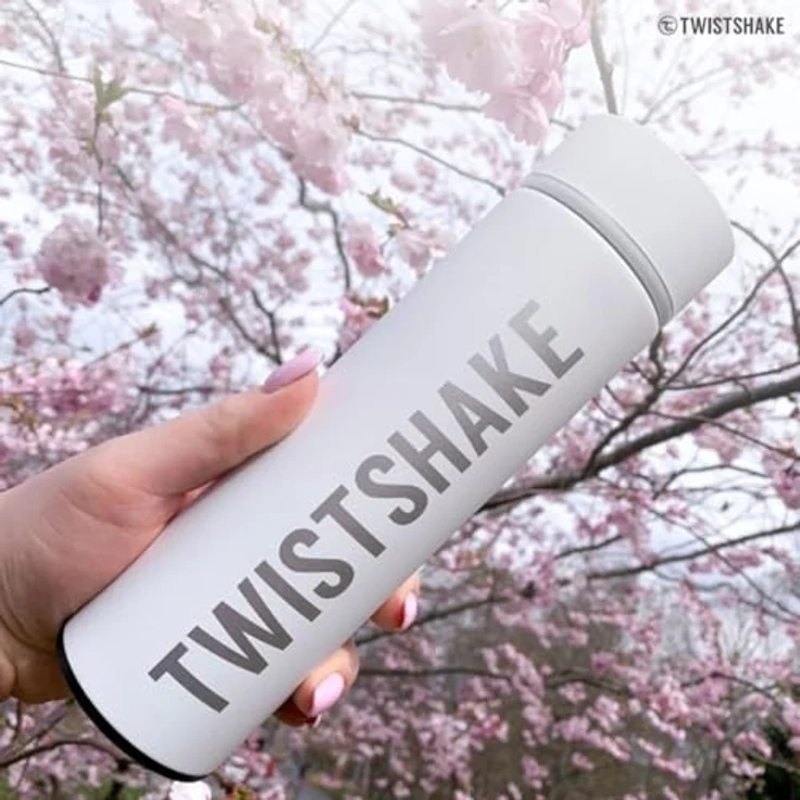 Vital Innovations 78109 Twistshake Thermoflasche''Hot or Cold'', weiß – Bild 7
