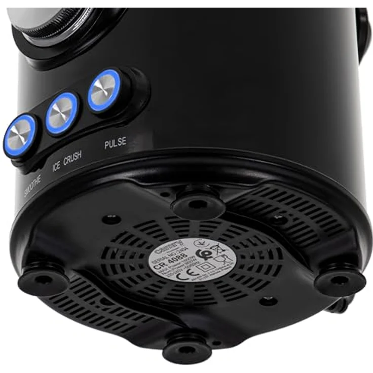 Camry Standmixer CR 4088, 1800 W, Tischmixer mit Titanium Klingen und 1,5L Glaskrug, schwarz – Bild 8