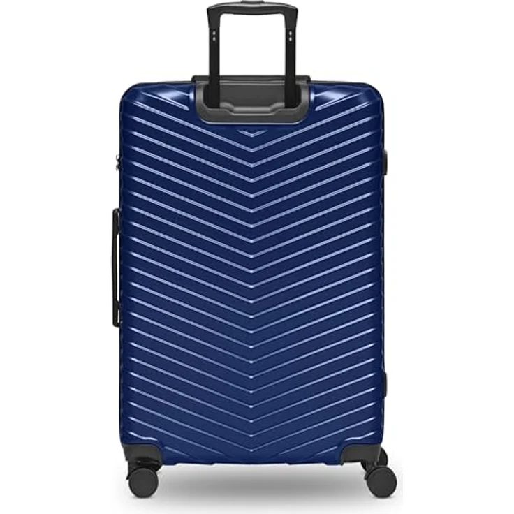 REDOLZ Ultraleicht Hartschalen Check-in Koffer | Großer XL Trolley 50 x 32 x 76 cm | mit Dehnfalte 3 cm erweiterbar nur 4,3 kg | 4 Rollen & TSA-Schloss (Essentials 18) – Bild 3