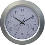 Technoline, WT 7940 Wanduhr, Ø 33cm, silber