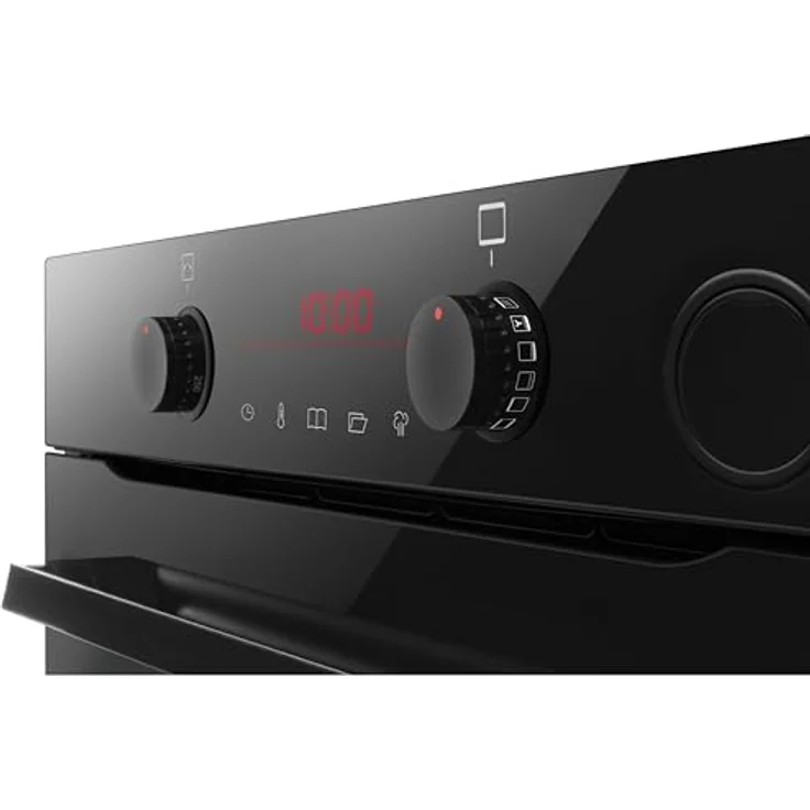 Amica EBX 944 800 V, Einbaubackofen Noir mit 77 Litern Garraumvolumen, 11 Backofenfunktionen und Steam Clean Reinigung – Bild 4