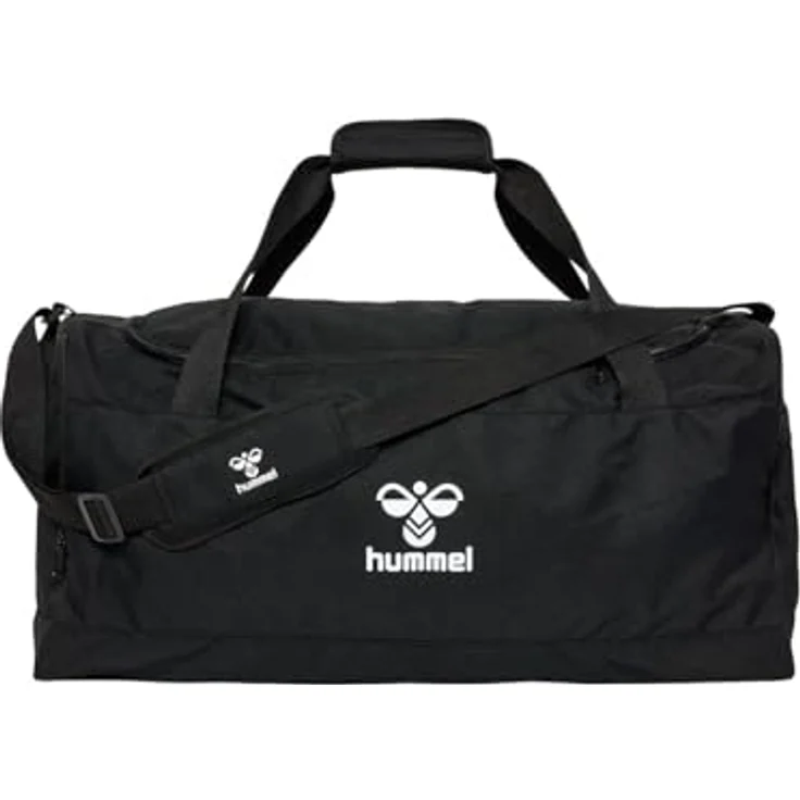 Hummel Hmlcore Sporttasche für Erwachsene, Schlupfdesign, schwarz – Bild 3