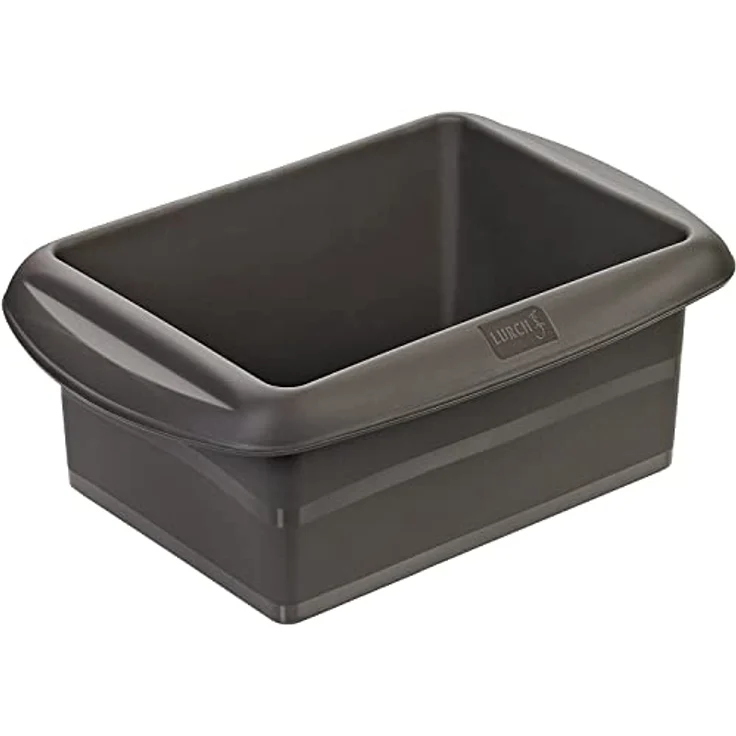 Lurch FlexiForm Kastenform, Brotbackform aus 100% BPA-freiem Platin-Silikon, 14,5 x 10,5 cm, Braun – Bild 2