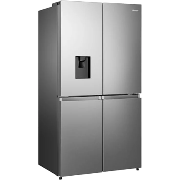 Hisense RQ758N4SWSE Side-by-Side Kühlkombination, 606 l, Edelstahl, No Frost-Technologie, Wi-Fi-Konnektivität, My Fresh Choice Zone – Bild 2