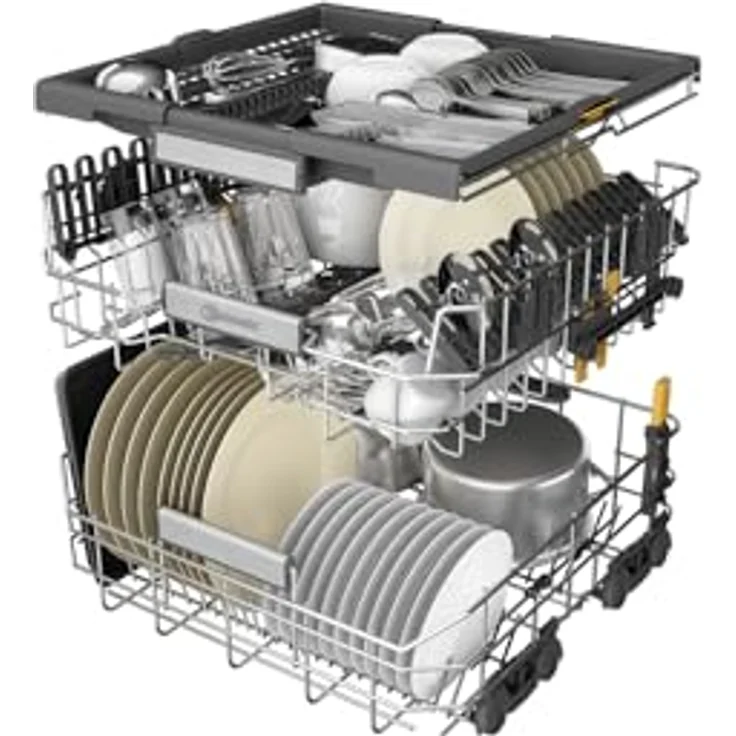 Bauknecht BK7IA115B2M6L0, Einbau-Geschirrspüler vollintegriert 60 cm, A-Energieeffizienz, 42 dB, MaxiSpace für 15 Maßgedecke, 10 Spülprogramme, PowerClean Pro – Bild 9