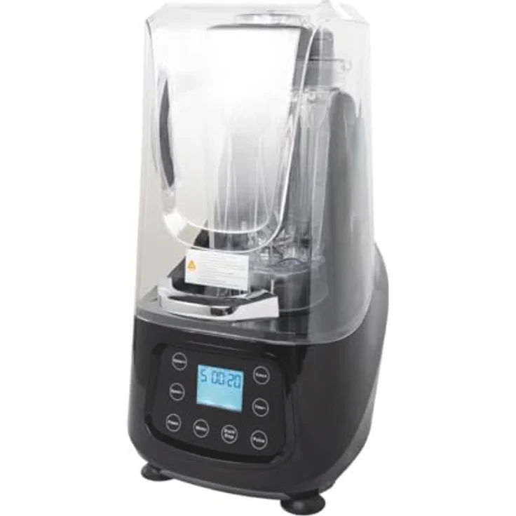 GastroHero Barmixer, Standmixer mit Schallschutz, 1680 W, 2-Liter bruchsicherem Kunststoffbehälter, manuelle Geschwindigkeitsregelung – Bild 7