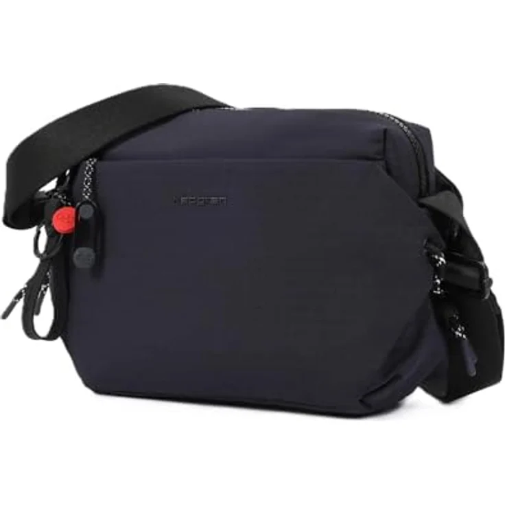 Hedgren String Umhängetasche, 22 cm, blau, 100% Polyester, 18.5 cm hoch – Bild 2