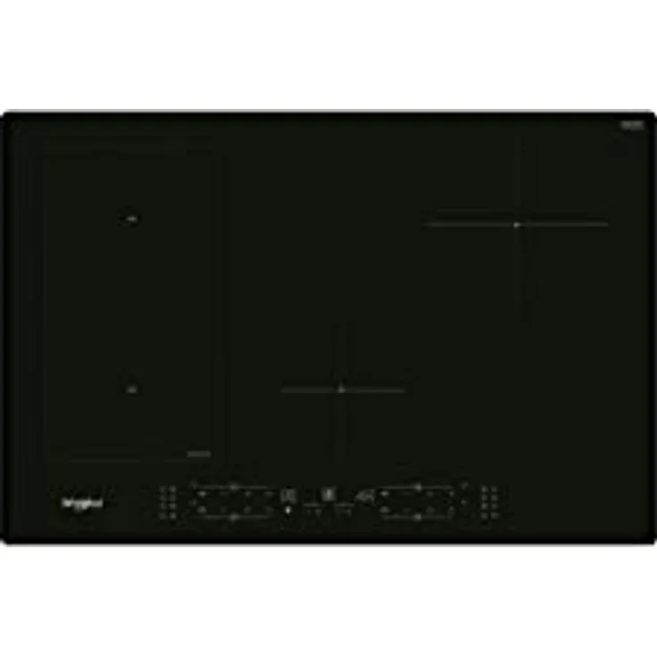 Whirlpool WLB2977NE, Kochfeld 77 cm FlexiCook, 4 Feuerstellen, Booster, schwarz - Preisvergleich