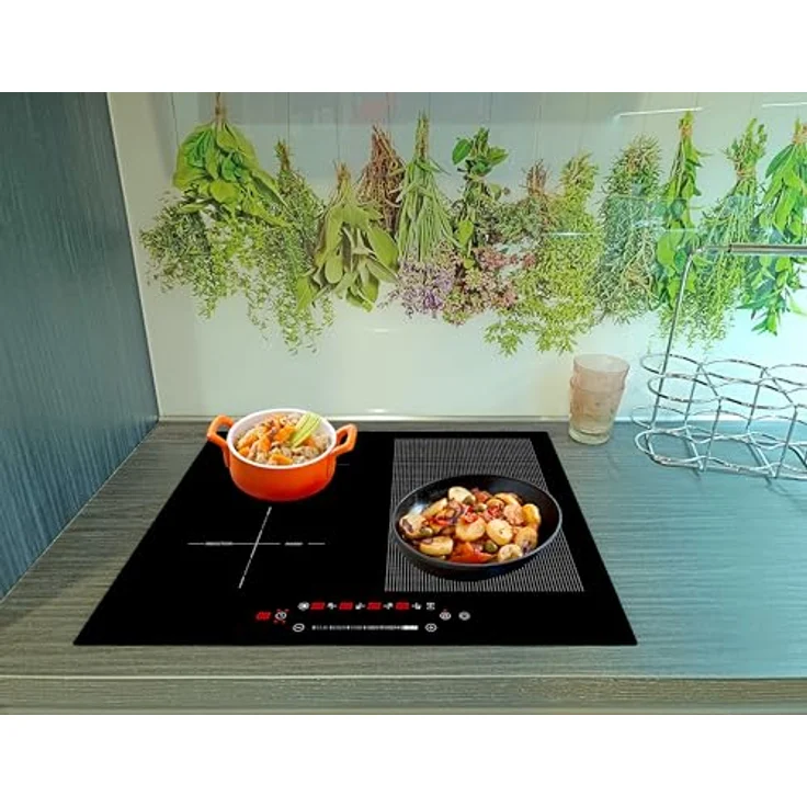 Acopino Induktionskochfeld KMI4F – 4-Zonen Kochfeld | Flexzone | Touch-Bedienung | Timer-Funktion | Kindersicherung | Power Booster | Glaskeramik | Einbau-Kochfeld | Energieeffizient – Bild 4