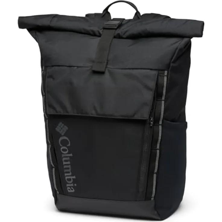 Columbia Convey III 27L Rolltop Rucksack mit Laptopfach für bis zu 15 Zoll, wasserabweisend, mit Trinkflaschentaschen und verstellbarem Brustgurt