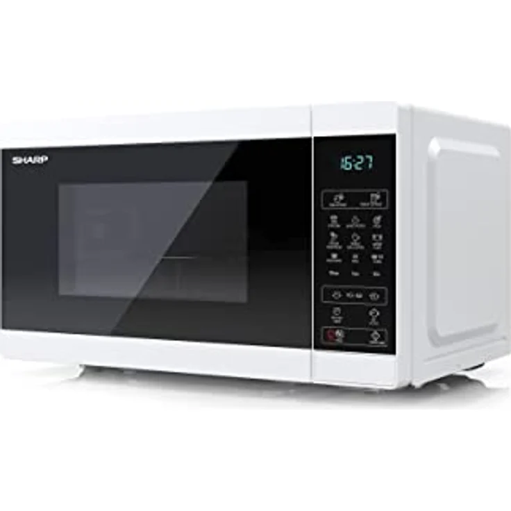 Sharp YC-MG02E-W Mikrowelle mit Grill, Standgerät – Bild 5