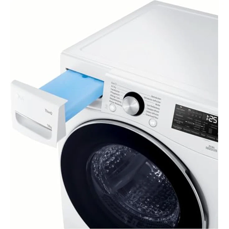LG RT18VT, Freistehender Wäschetrockner mit Wärmepumpentechnologie, Weiß, Dual Inverter, Sensor Dry, Allergy Care, ThinQ® App-Kompatibilität – Bild 6