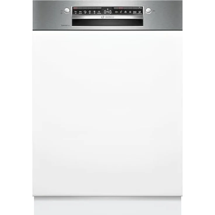 Bosch SMI4ECS24E Serie 4 Geschirrspüler Teilintegriert, 60 cm breit, Bestecksystem, Efficient Dry; Flex Körbe; VarioSchublade; 3-fach Rackmatik; Silence Plus – Bild 1