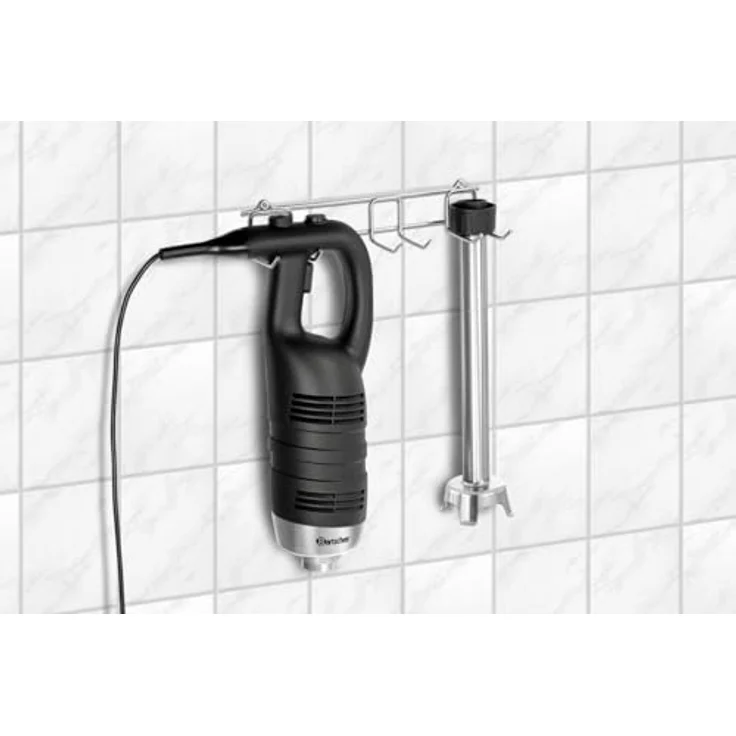 Bartscher Stabmixer Set, 1000, 130151, Schwarz - Leistungsstarker Stabmixer für bis zu 120 Liter Verarbeitung in einem Arbeitsgang – Bild 8