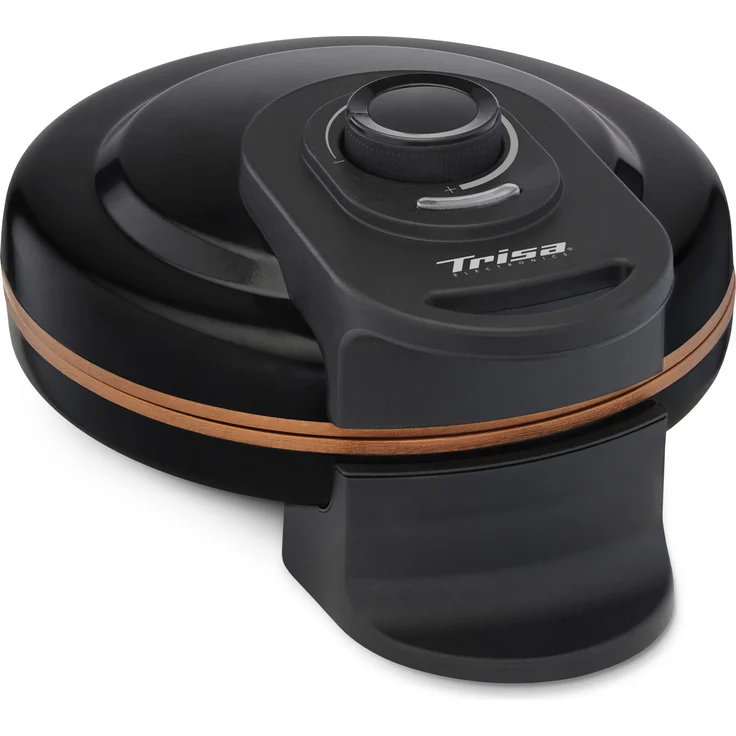 Trisa Waffeleisen "Retro Waffles", Waffeleisen, Bronze, Schwarz – Bild 1