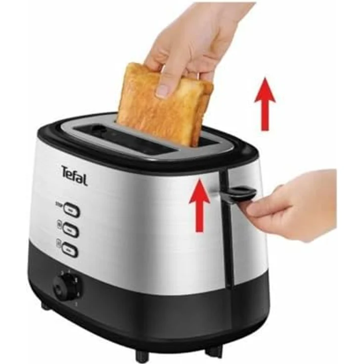 Tefal Equinox TT520D10 Toaster 870 W silber und schwarz – Bild 3