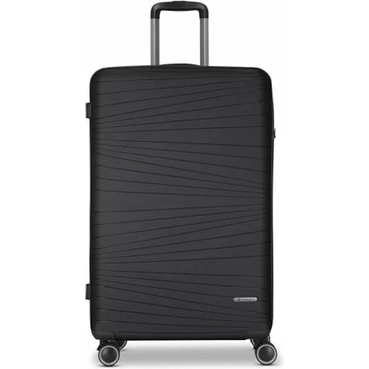 Franky Dallas 3.0 Hartschalen-Trolley mit 4 Rollen 75cm | Ausgestattet mit TSA-Schloss, Leicht | Carry on Luggage für Männer-Frauen - Ideal für Flug-Geschäftsreisen – Bild 1