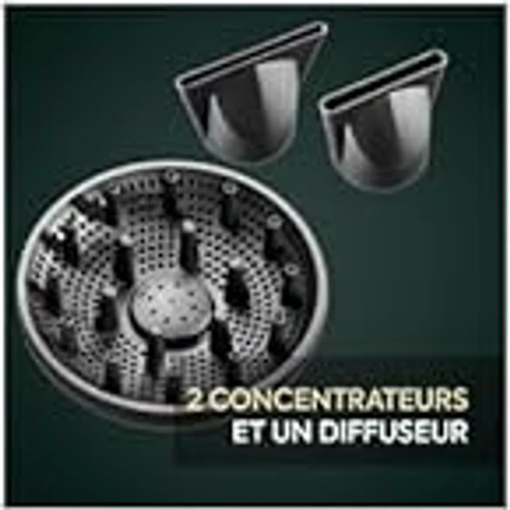 BaByliss Haartrockner Air Power Pro D6555DE, 1600 W, Digitaler Motor, starker Luftstrom, schonendes Styling, Ultra-Care-Modus – Bild 2