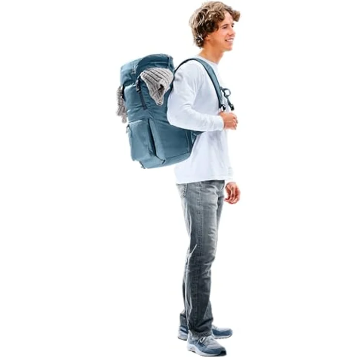 deuter Daypack Rucksack WALKER 24, ergonomisch, mit gepolstertem Laptopfach und geräumigem Hauptfach, Retro-Design – Bild 8