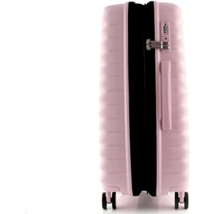 Picard Hartschalen-Trolley Vienna, 4 Rollen, Polypropylen mit Dehnfalte und integriertem TSA-Schloss, schwarz – Bild 3