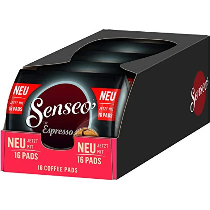 Senseo Typ Espresso, Kaffeepads, Aromatisch und Vollmundig, Röstkaffee, Kaffee, 80 Pads – Bild 5