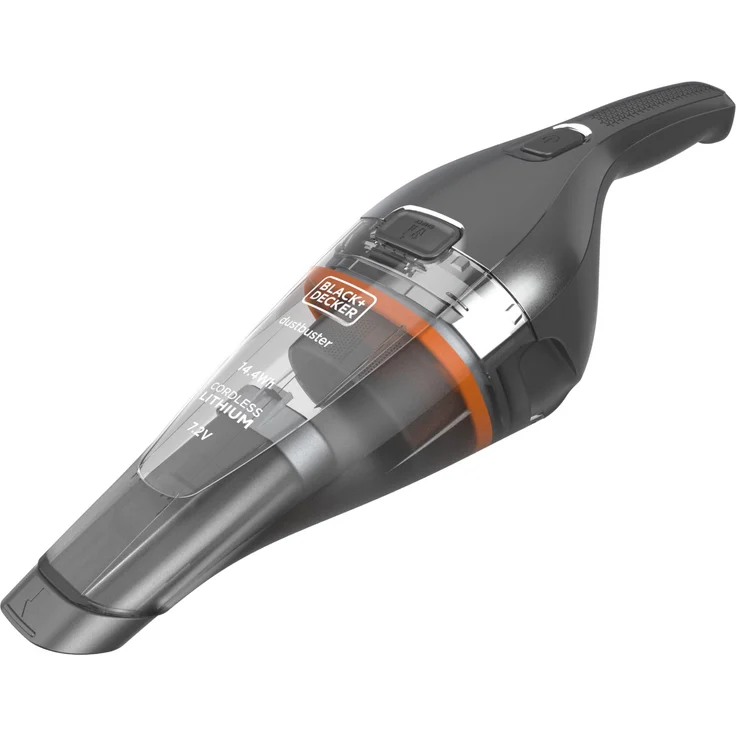 Black + Decker NVC220WC Dustbuster, 12 min Akkubetrieb, Wandhalterung, chrom – Bild 1