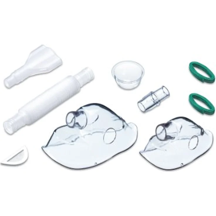 Beurer Nachkauf Zubehör-Set für Ultraschall-Inhalator IH 40, hochwertiger Kunststoff, langlebig, medizinisches Produkt der Klasse IIa – Bild 1
