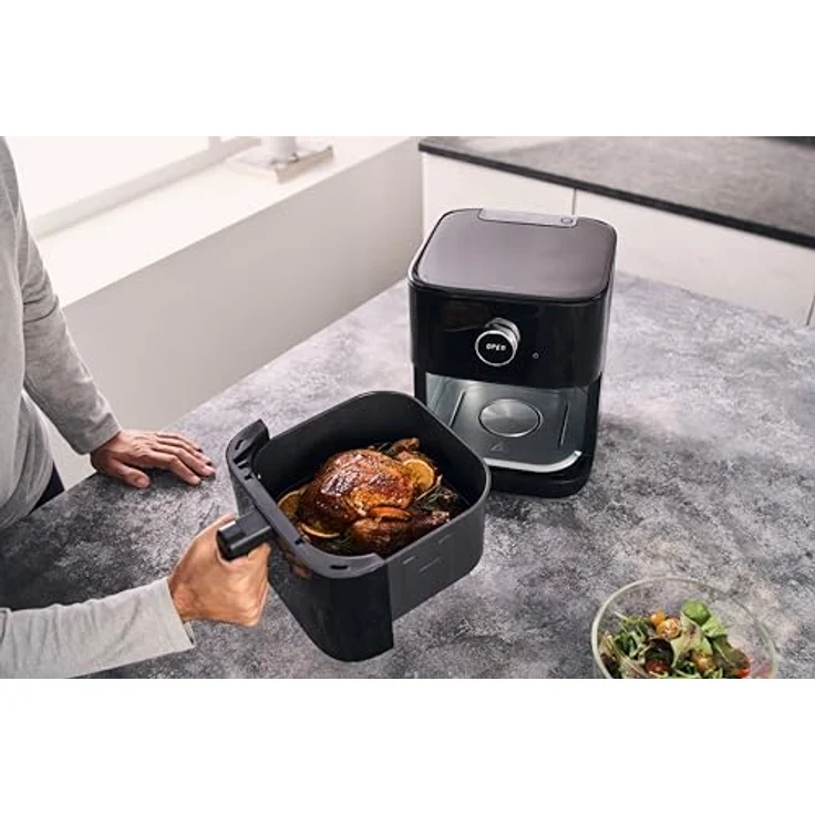 Zwilling Heißluftfritteuse Air Fryer Pro, 6 L mit Infrarot-Heizsystem und Wassersprühfunktion, schwarz – Bild 5