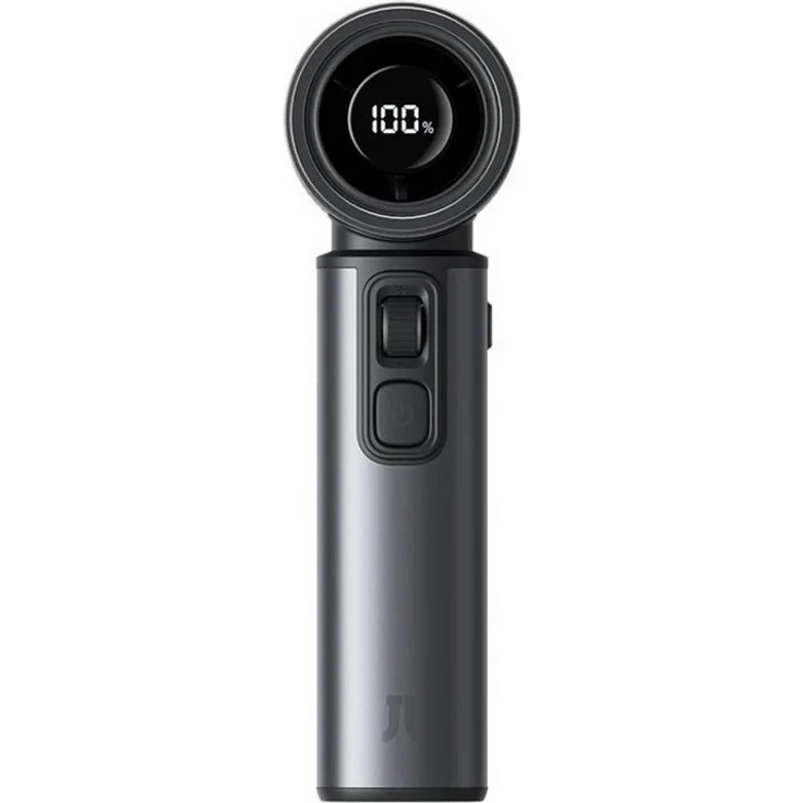 Jisulife Handventilator Handheld Fan Ultra2, 9000 mAh Akku, 100 Geschwindigkeitsstufen, digitale Anzeige, Multifunktions-Taschenlampe, robustes Metallgehäuse
