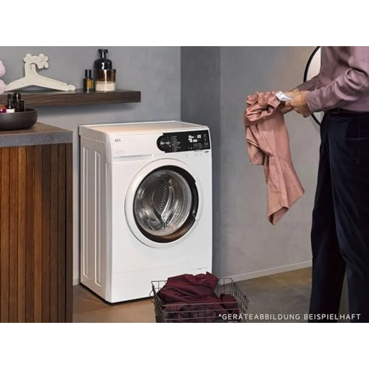AEG LSR6FA75470 Slim Waschmaschine 7 kg, Tiefe 49 cm, A+++ mit Nachlegefunktion und Invertermotor – Bild 11