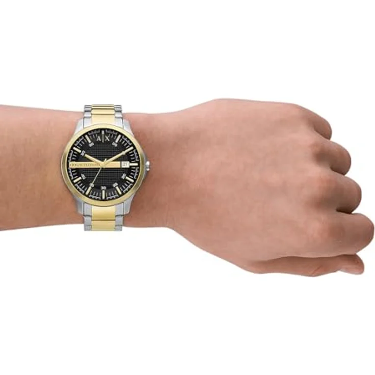 Armani Exchange Armbanduhr Hampton Mehrfarbig 46mm Analoguhr – Bild 2