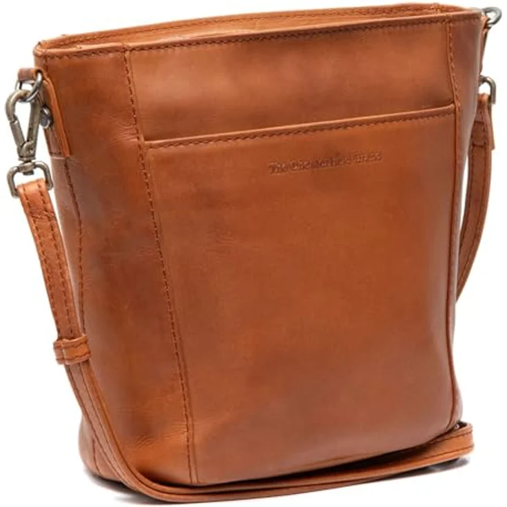 The Chesterfield Brand Fintona Umhängetasche, gewachstes Rindleder, hellbraun, 24 x 6 x 20 cm – Bild 1