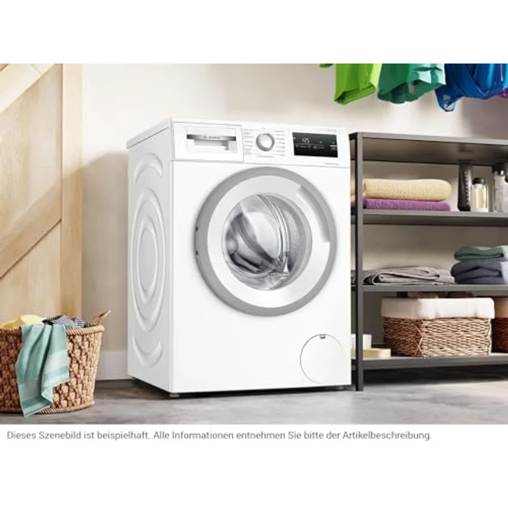 Bosch WAN 28123, Frontlader-Waschmaschine, B, Fassungsvermögen 7 kg, Standgerät, Breite 60 cm – Bild 7