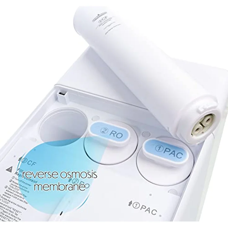 Naturewater NW-1000 Pro RO Ersatzfilter, Umkehrosmose RO-Membran Wasserfilter mit 0,0001 μm Filtergenauigkeit – Bild 2