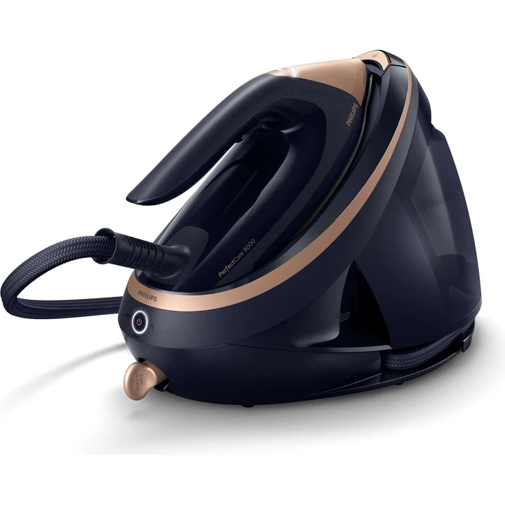Philips Dampfbügelstation PSG9050/20 3100 W, SteamGlide-Bügelsohle, 1,8 Liter Tankvolumen, vertikale Dampffunktion, Energieeinsparung 22 %