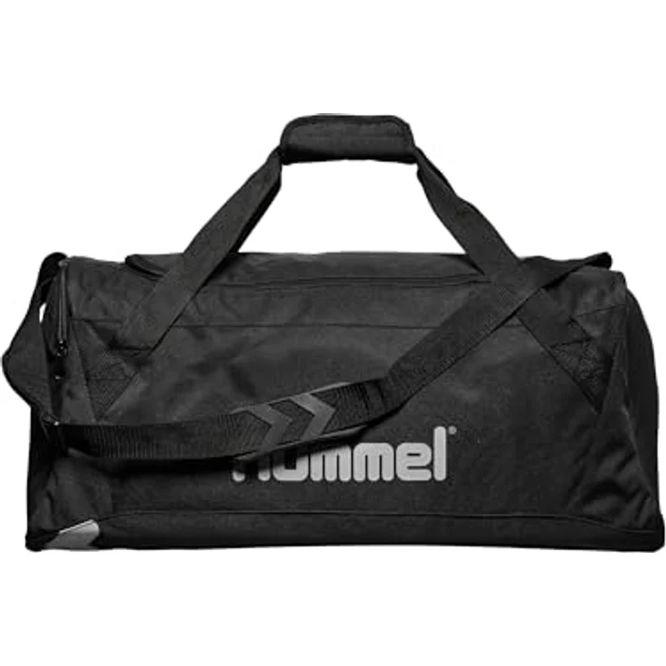 HUMMEL Sporttasche Core Sports, Reißverschlusstasche für Erwachsene, Schwarz – Bild 3